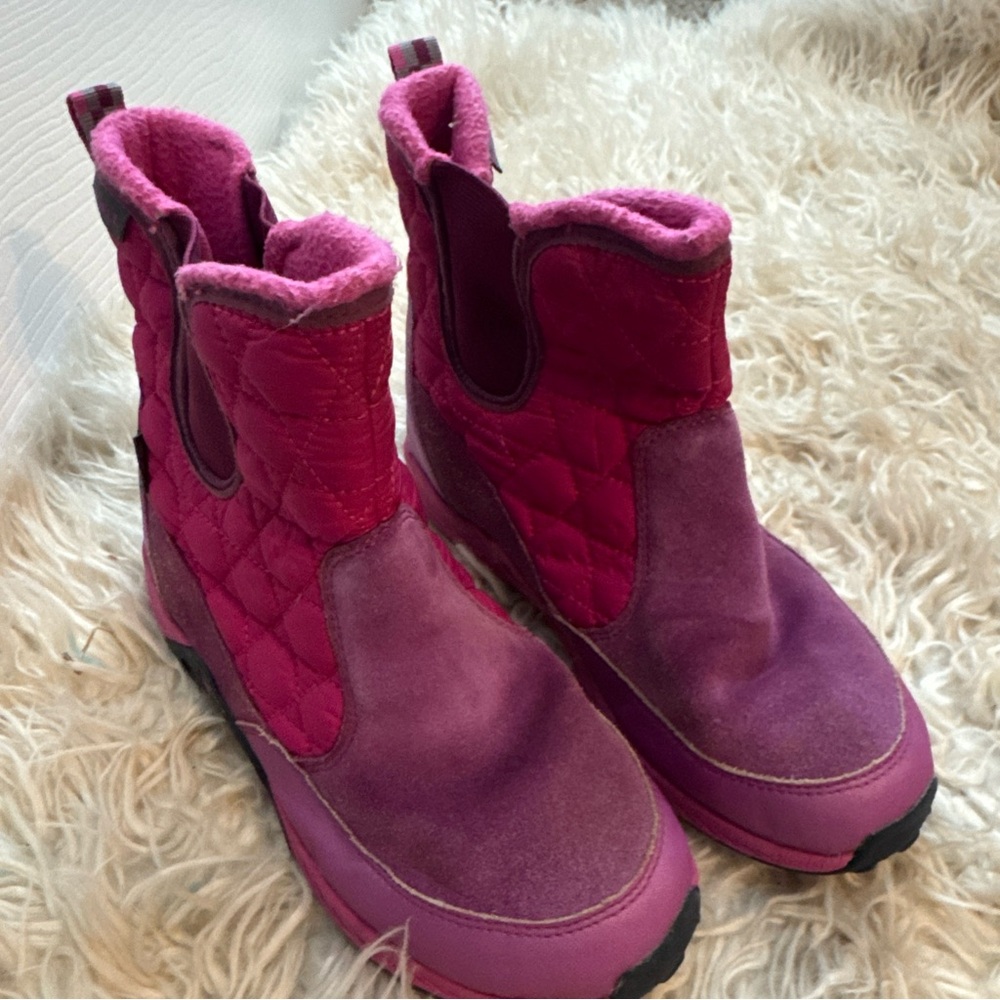 Merrell Kids Pink Quilted Boots
